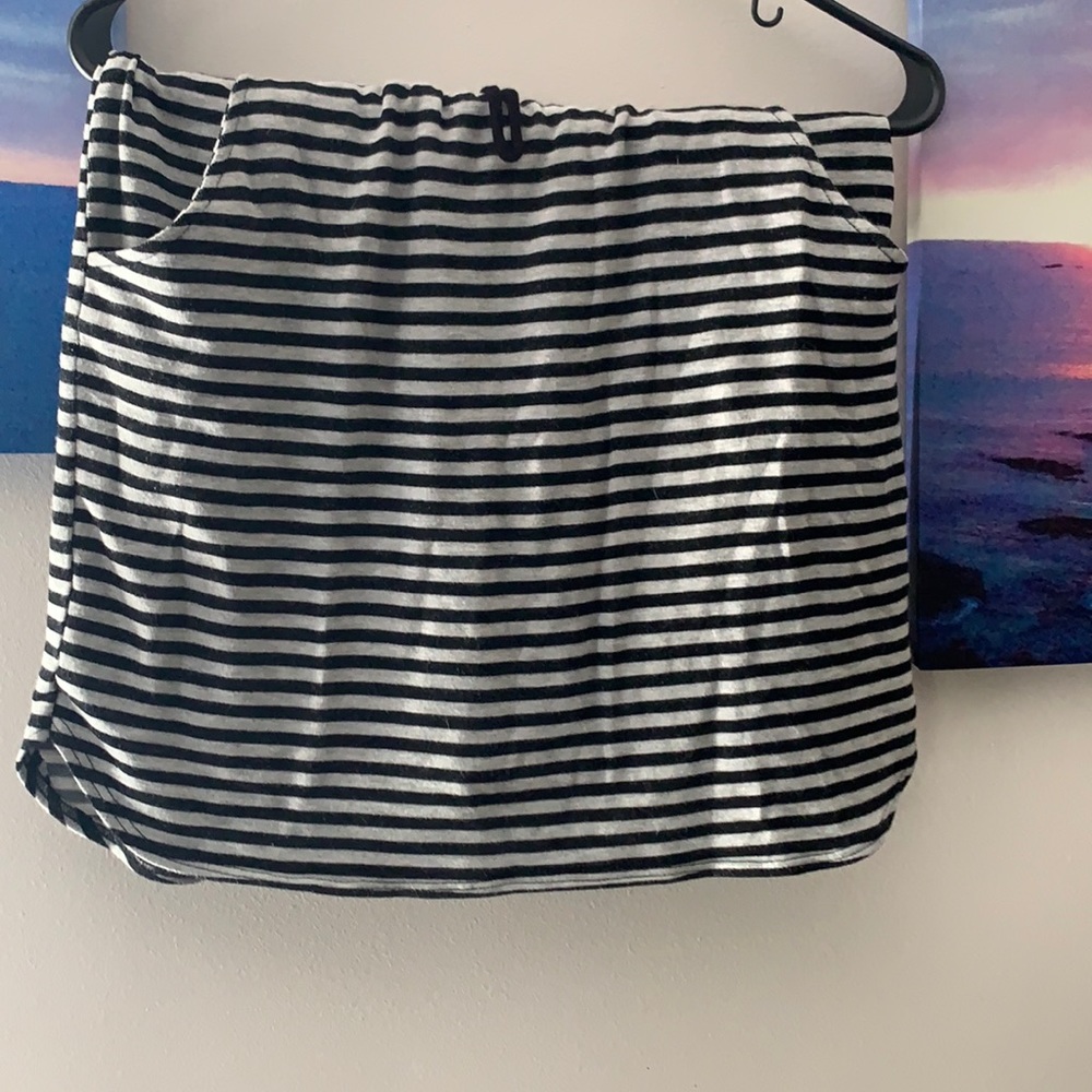 Renee C drawstring skirt